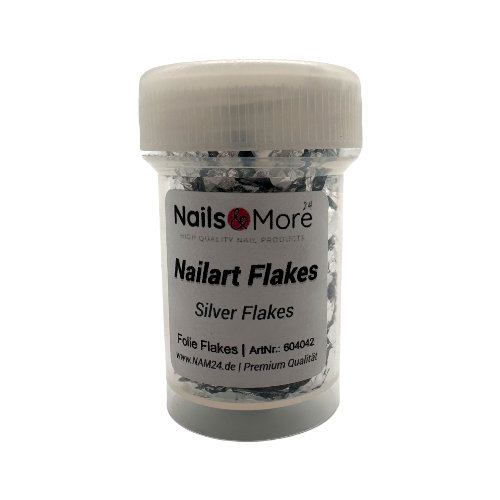 Preview: Nailart Folien Flakes | Silver Flakes Preview: Nailart Folien Flakes | Silver Flakes